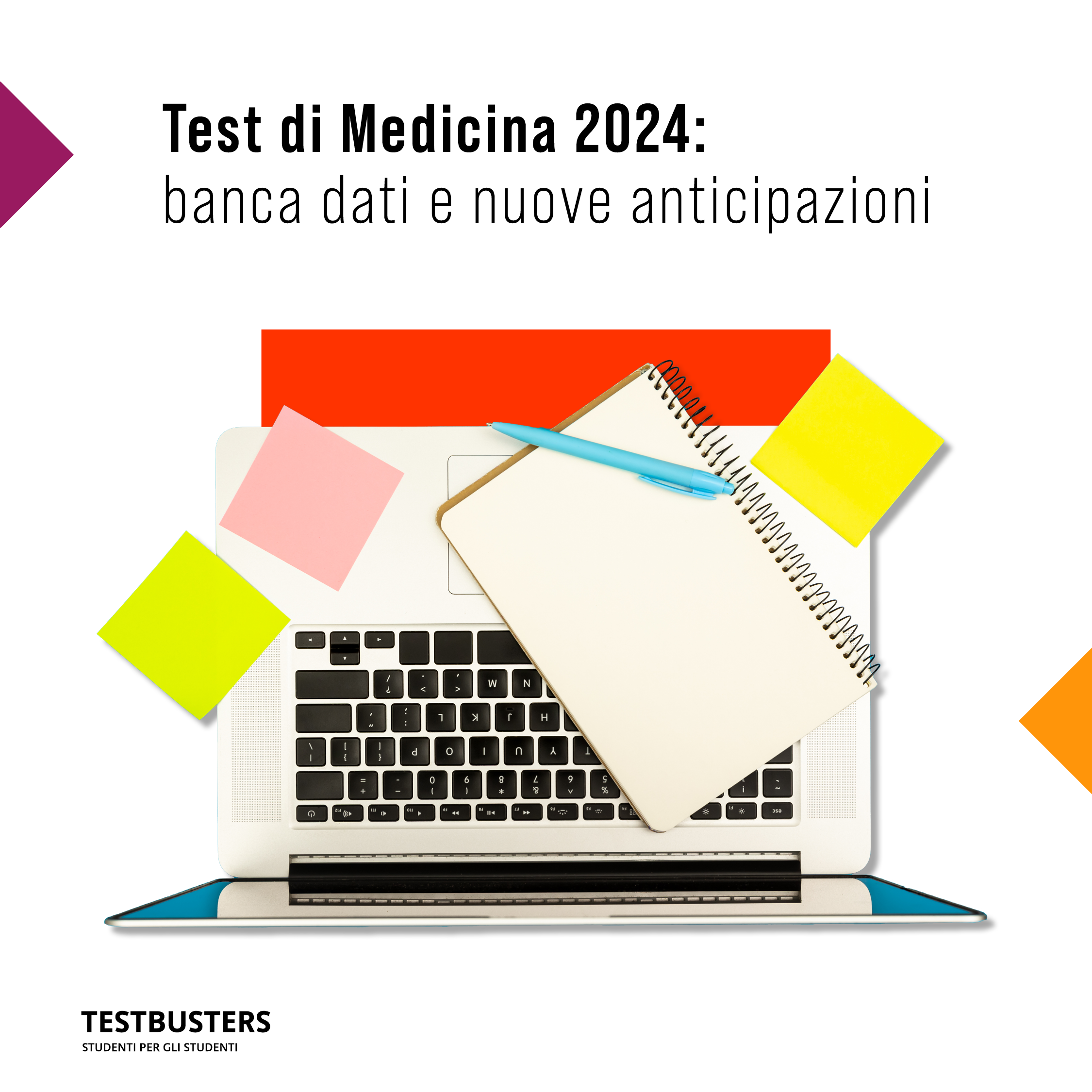 Test di Medicina 2024: banca dati e nuove anticipazioni - Testbusters