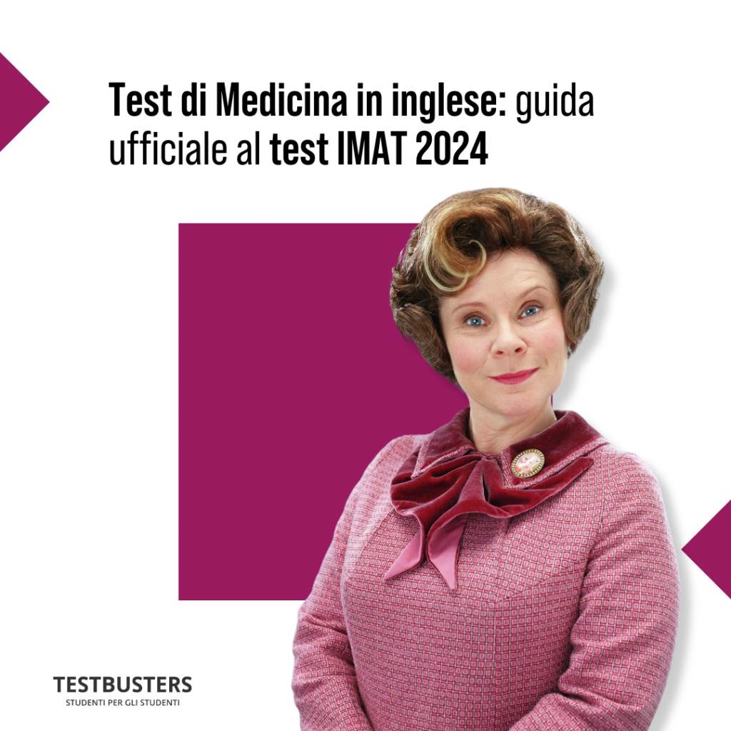 test medicina in inglese imat