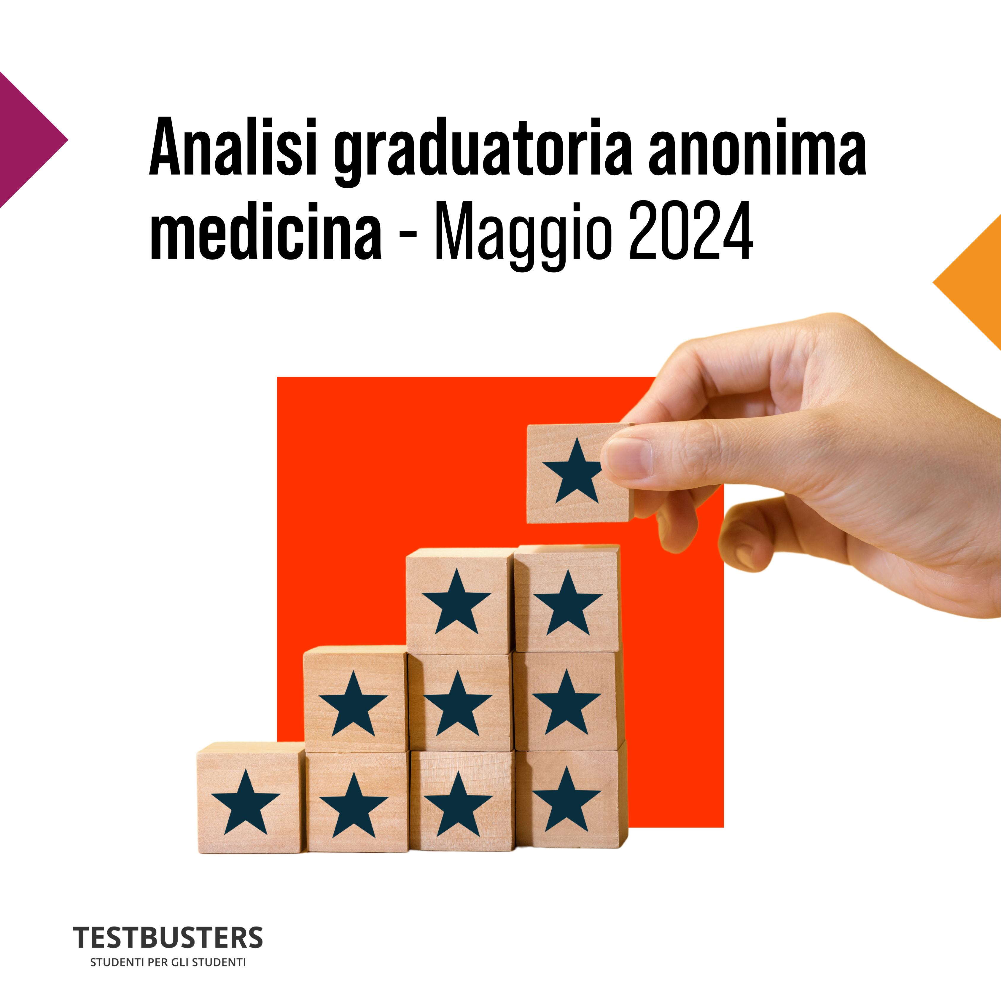 Analisi graduatoria anonima medicina - Maggio 2024