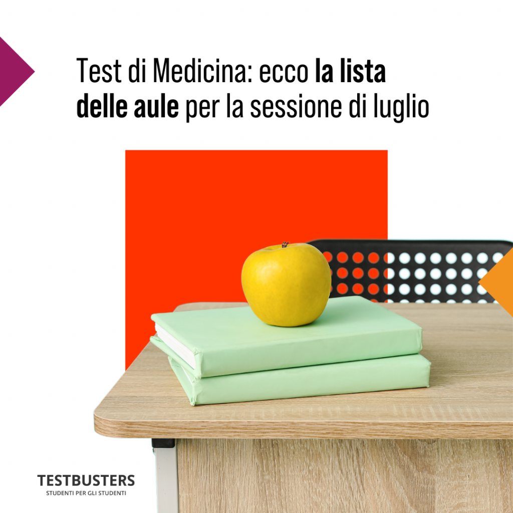 Test di Medicina: ecco la lista delle aule per la sessione di luglio